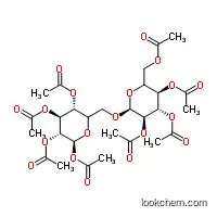 Molecular Structure of 123809-60-9 (Acetyl 6-O-(2,3,4,6-Tetra-O-acetyl-α-D-mannopyranosyl)-2,3,4-tri-O-acetyl-D-mannopyrannose)